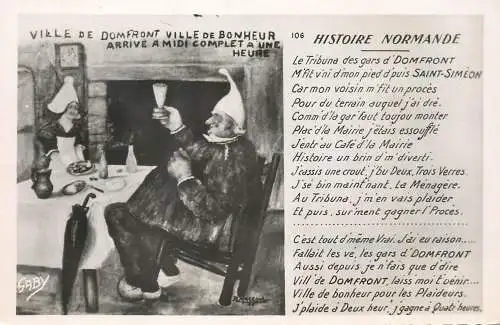 A5238 France Domfront Orne Histoire Normande