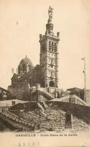 A5236 France Marseille Notre Dame de la Garde
