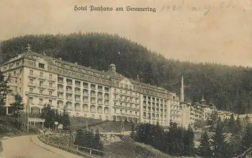 A5236 Austria Semmering Panhans Hotel