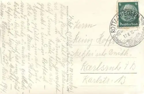 A5225 Germany Rottach am Tegernsee mit Wallberg