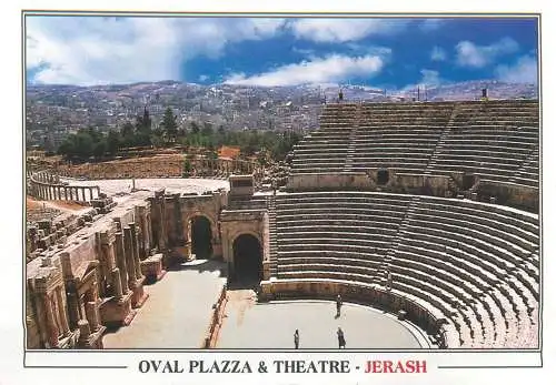A5504 Jordan Jerash Oval Plazza & Theatre