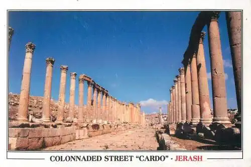 A5504 Jordan Jerash Colonnaded Street Cardo
