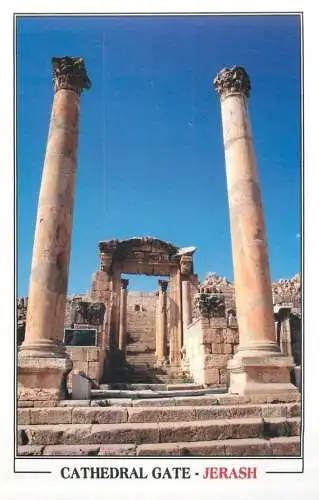 A5504 Jordan Jerash Cathedral Gate