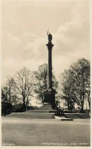 A5224 Germany Schwerin Kriegerdenkmal am Alten Garten