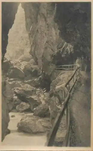A5223 Austria Rappenlochschlucht b. Dornbrin Vorarlberg