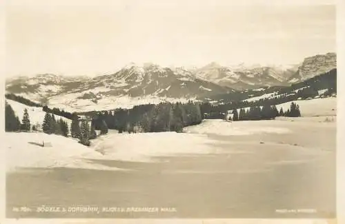 A5223 Austria Bodele bei Dornbirn Blick in der Bregenzer Wald