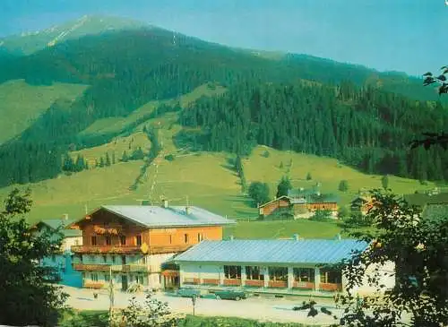 A5215 Austria Karnten Hinterglemm Saalbach Gasthof und Pension Auheim