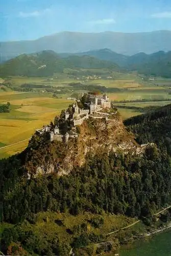 A5215 Austria Burg Hochosterwitz Karnten aerial view
