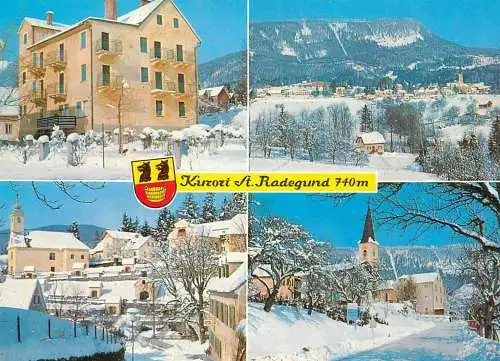A5215 Austria Kurort St Radegund several winter views