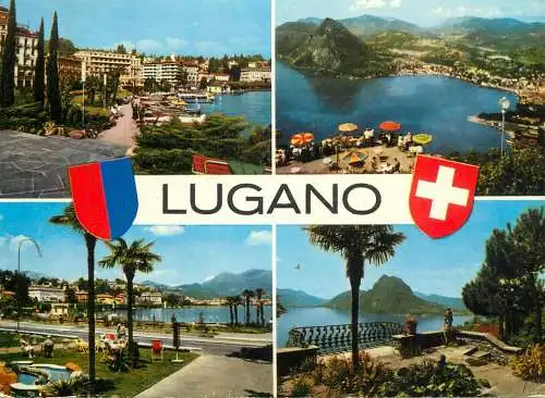 A5200 Switzerland souvenir from Lugano multi view