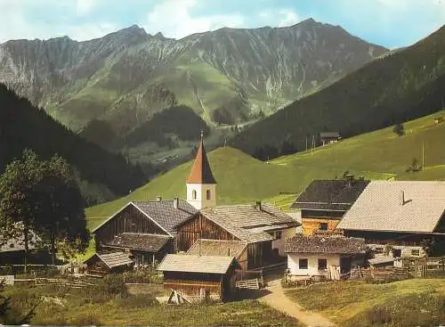 A5199 Austria Boden Lechtal mit Rotwand und Elmer Kreuzspitze