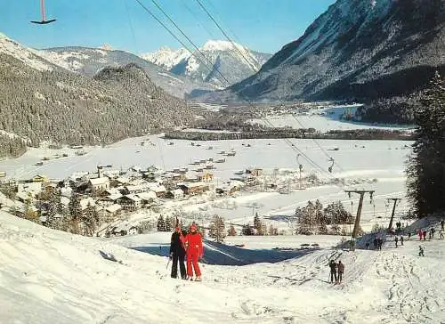 A5199 Austria Wintersportplatz Vorderhornbach Lechtal / Tirol