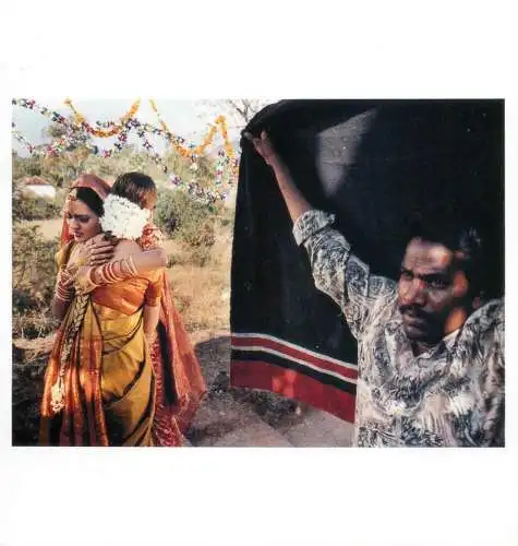 India Bollywood actors 15 x 15 cm postcard actresses Madoo and Urmila Matondkar