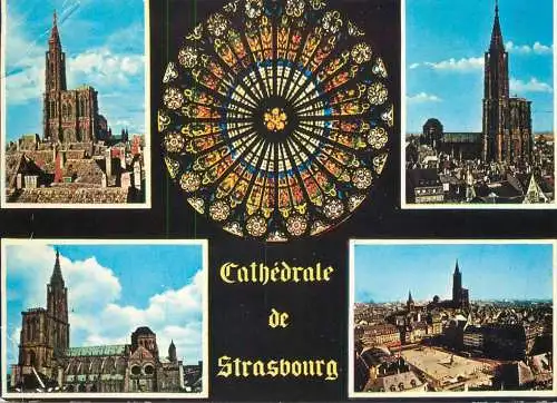 A5198 France Strasbourg Cathedrale multi view