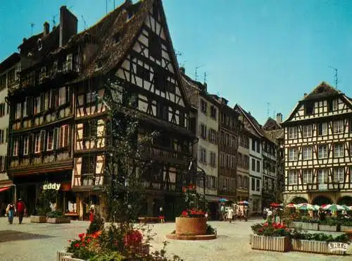 A5198 France Strasbourg Place du Marche aux Cochons de Lait