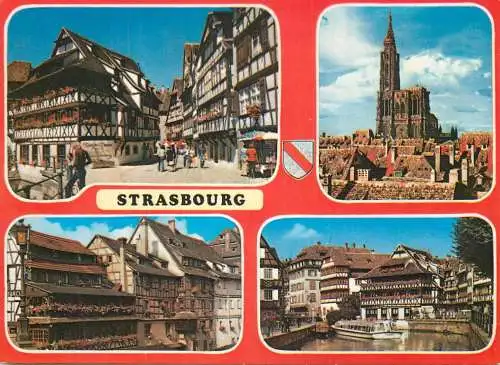 A5198 France souvenir de Strasbourg multi view