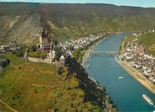 A5196 Germany Cochem an der Mosel mit Burg