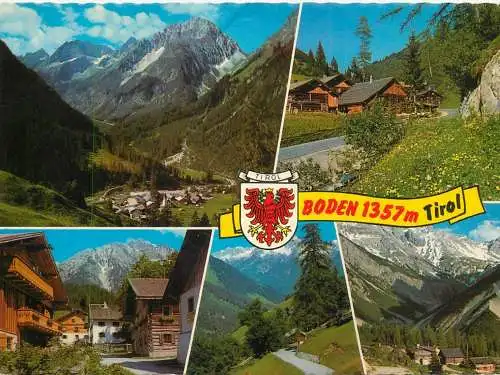 A5193 Austria Boden Tirol souvenir multi view