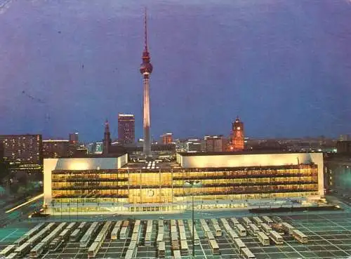 A5191 Germany Berlin Palast der Republik bei Nacht