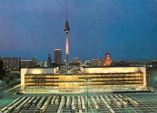 A5191 Germany Berlin Palast der Republik bei Nacht