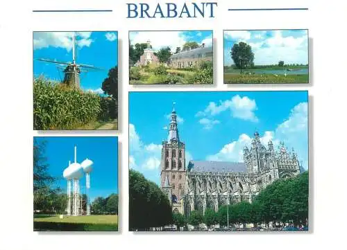 A5188 Netherlands Brabant several views and sights