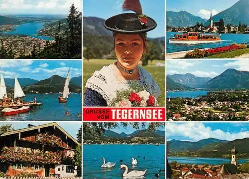 A5185 Germany Grusse vom Tegernsee multi view