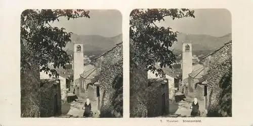 Photography Stereoscopes Side-by-side views Mostar 1909