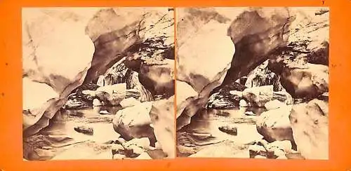 Photography Stereoscopes Side-by-side views Switzerland cave