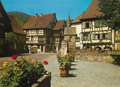 A5182 France Alsace Kaysersberg maison ancienne pres du pont fortifie