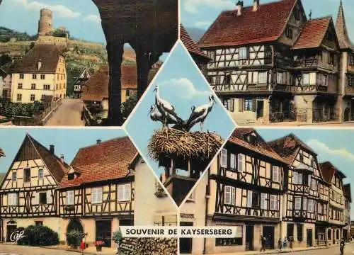 A5182 France Alsace souvenir de Kaysersberg multi view