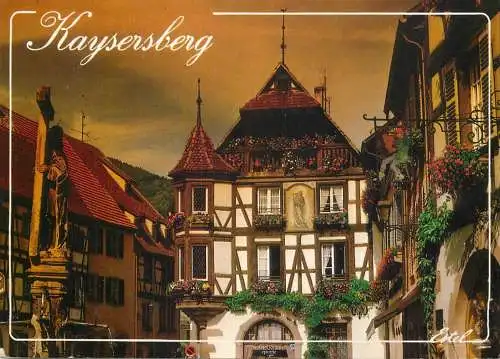 A5182 France Alsace Kaysersberg maison ancienne