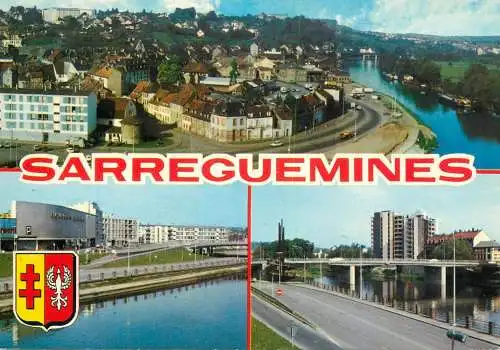 A5180 France Sarreguemines Moselle multi view