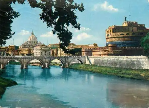 A5180 Italy Roma Ponte e Castel S. Angelo