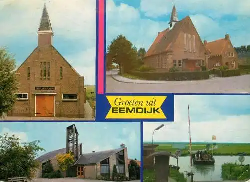 A5177 Netherlands Groeten uit Eemdijk multi view