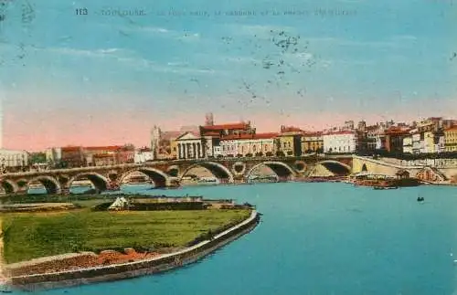 A5173 France Toulouse Le Pont Neuf et le Garonne