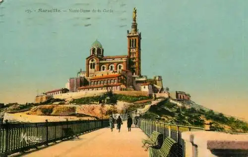 A5173 France Marseille Notre Dame de la Garde
