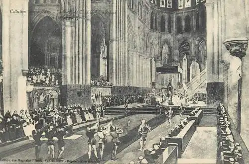 A5171 France La Sacre de Charles VII a Reims collection Jeanne d'Arc