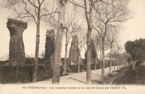 A5171 France Frejus (Var) Aqueducs romain et la route de Cannes par l'Esterel