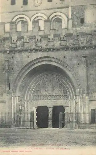 A5171 France Moissac (Tarn et Garonne) Portail de la Eglise St Pierre