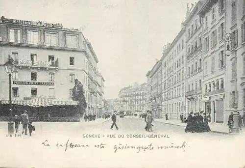 A5169 Switzerland Geneve rue du Conseil-General