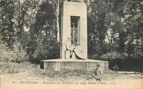 A5169 France Rethondes Monument de l'Armistice