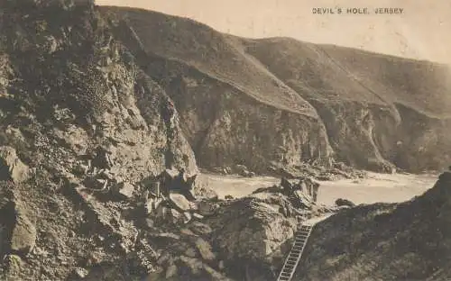 A5168 Channel Islands Jersey Devil's Hole