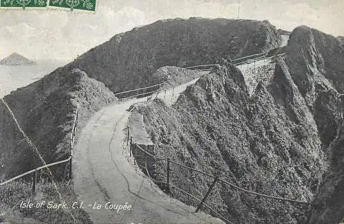 A5168 Channel Islands Sark La Coupee