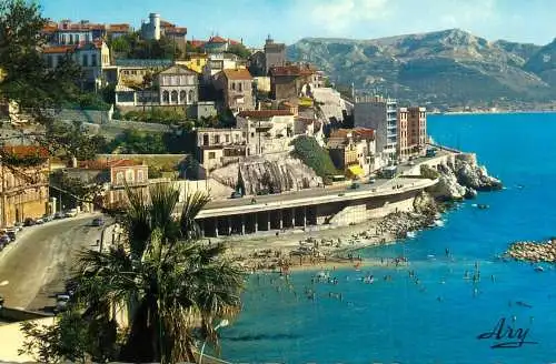 A5167 France Marseille Promenade de la Corniche Anse du Prophete