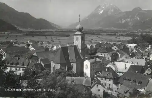 A5166 Austria Liezen geg Grimming Steiermark panorama