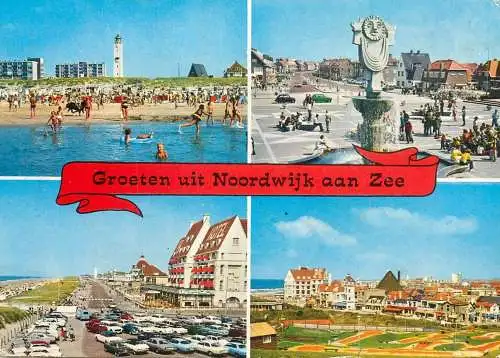 A5165 Netherlands Groeten uit Noordwijk aan Zee multi view