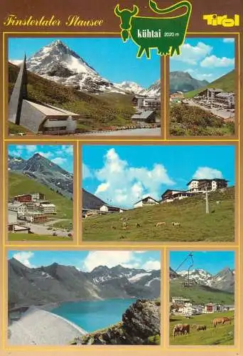 A5165 Austria Kuhtai Finstertalersee Stausee Tirol multi view