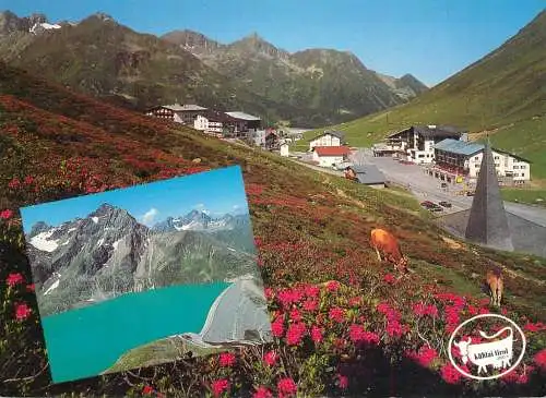 A5165 Austria Kuhtai Tirol mit Finstertaler Stausee multi view