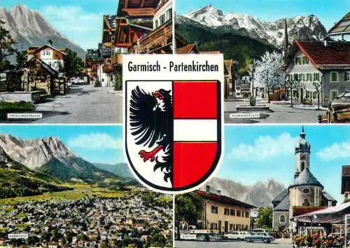 A5165 Germany Garmisch-Partenkirchen souvenir multi view
