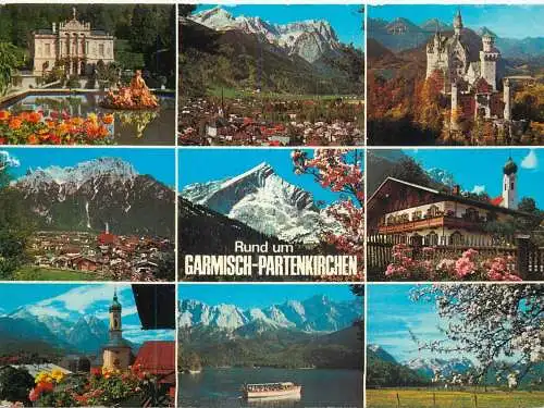A5165 Germany Rund um Garmisch-Partenkirchen souvenir multi view